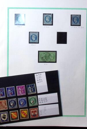 1938-2003 Collection de France en neufs, qq oblitérés