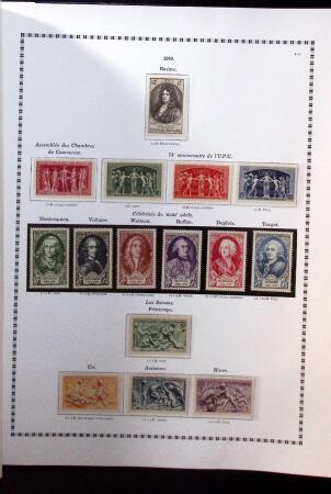1938-2003 Collection de France en neufs, qq oblitérés