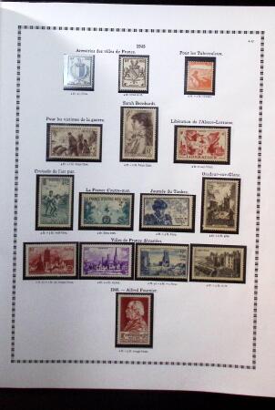 1938-2003 Collection de France en neufs, qq oblitérés