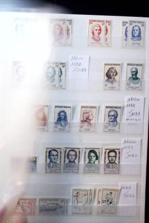 1938-2003 Collection de France en neufs, qq oblitérés