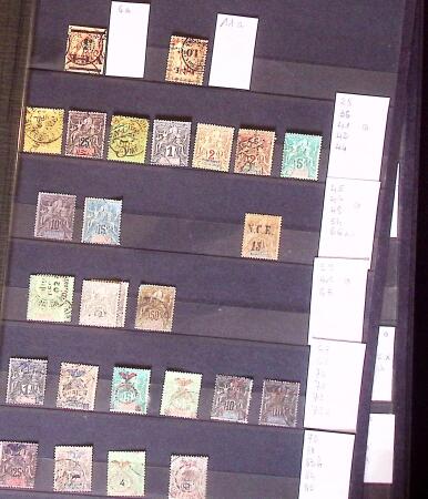 1876-2015 Jolie collection des colonies françaises,