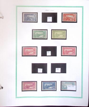 1876-2015 Jolie collection des colonies françaises,