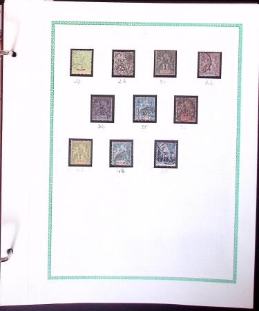 1876-2015 Jolie collection des colonies françaises,