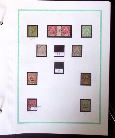 1876-2015 Jolie collection des colonies françaises,