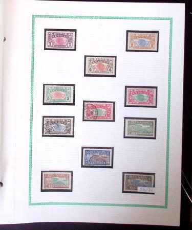 1876-2015 Jolie collection des colonies françaises,