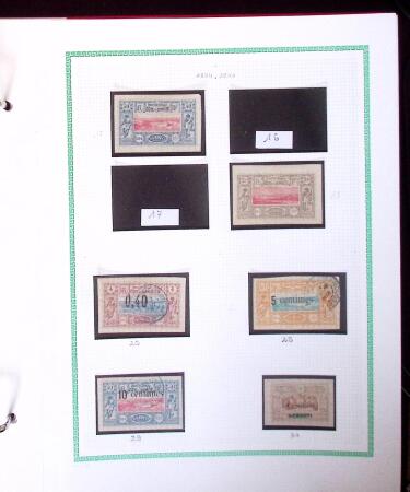 1876-2015 Jolie collection des colonies françaises,