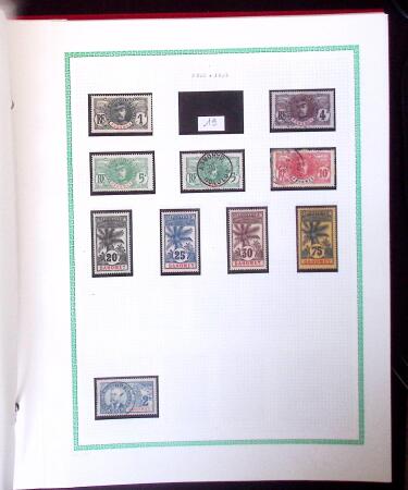 1876-2015 Jolie collection des colonies françaises,