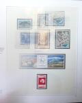1948-1999 Collection neuve des TAAF quasi complète dont 20f Albatros, +SPM 1986-2001 avec nombreux doubles +CFA, TB