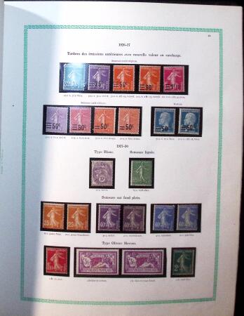 1921-2014, Collection de France neuve en une quinzaine