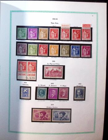 1921-2014, Collection de France neuve en une quinzaine
