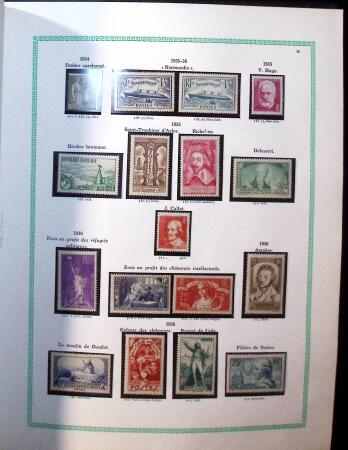 1921-2014, Collection de France neuve en une quinzaine