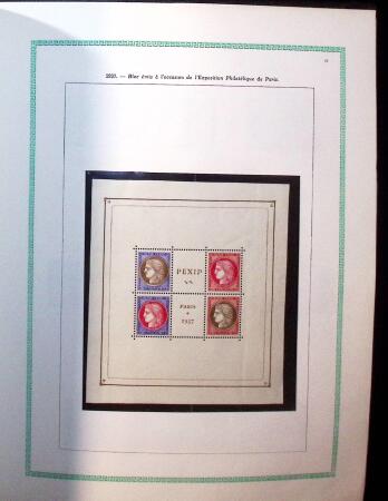1921-2014, Collection de France neuve en une quinzaine