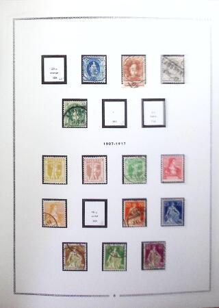 1862-2009, Chiefly mint collection of Switzerland in
