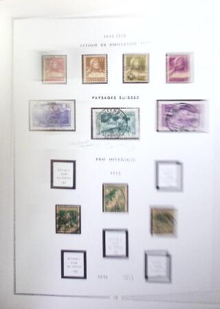 1862-2009, Chiefly mint collection of Switzerland in