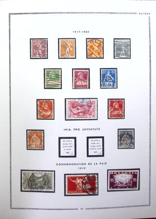 1862-2009, Chiefly mint collection of Switzerland in