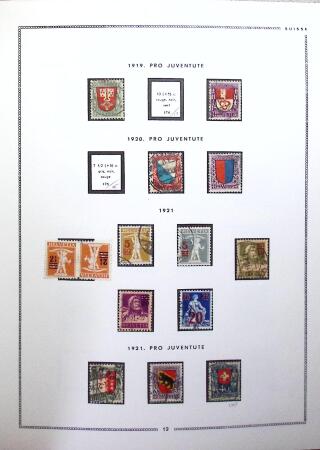 1862-2009, Chiefly mint collection of Switzerland in