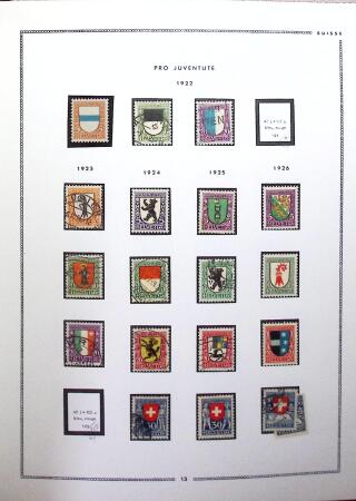 1862-2009, Chiefly mint collection of Switzerland in
