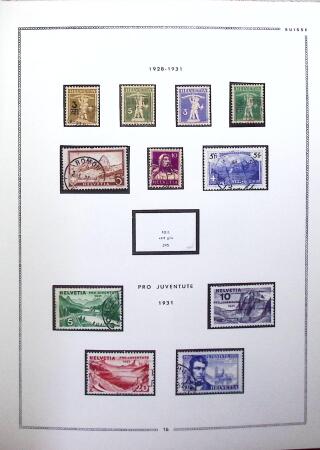 1862-2009, Chiefly mint collection of Switzerland in