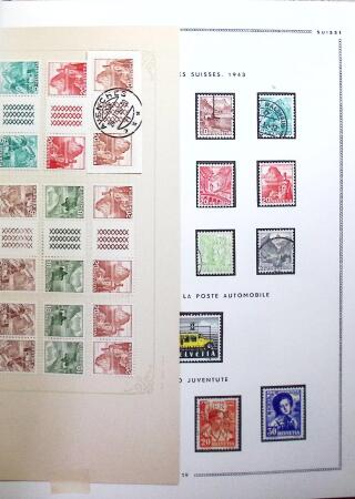 1862-2009, Chiefly mint collection of Switzerland in