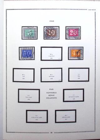 1862-2009, Chiefly mint collection of Switzerland in
