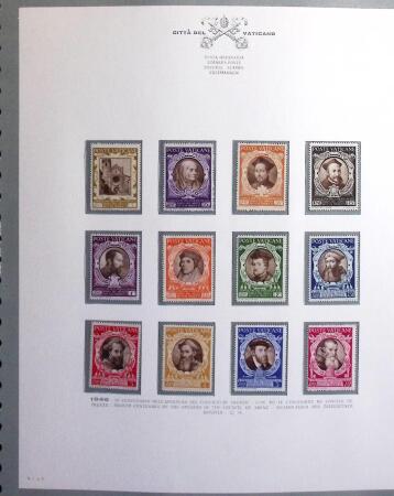 1929-91, Complete mint collection of Vatican in two