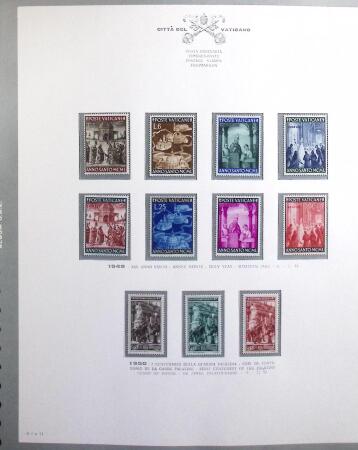 1929-91, Complete mint collection of Vatican in two