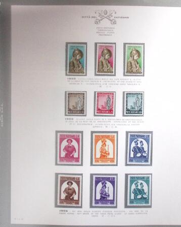 1929-91, Complete mint collection of Vatican in two