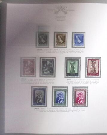 1929-91, Complete mint collection of Vatican in two