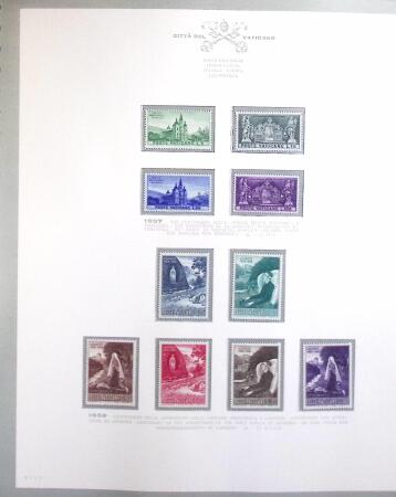 1929-91, Complete mint collection of Vatican in two