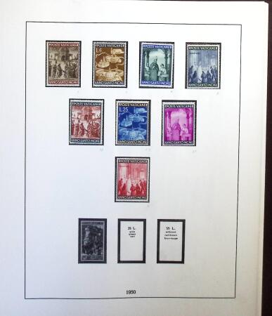 1852-1976 Mint & used selection in three albums plus
