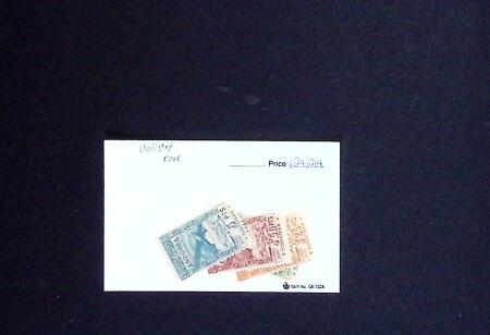 1853-1930, Selection on stockcards, better items noted