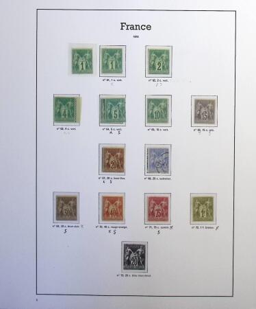 1849-1899 Collection très complète en général neufs
