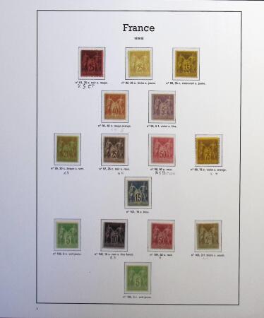 1849-1899 Collection très complète en général neufs
