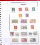 1900-59 Collection complète avec tous les timbres