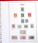 1900-59 Collection complète avec tous les timbres