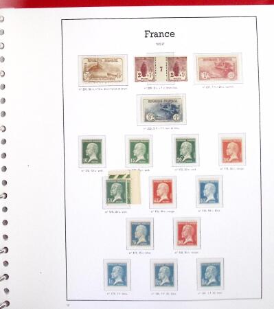 1900-59 Collection complète avec tous les timbres