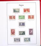 1900-59 Collection complète avec tous les timbres