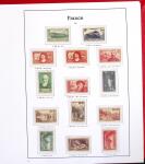 1900-59 Collection complète avec tous les timbres