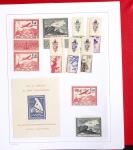 1900-59 Collection complète avec tous les timbres