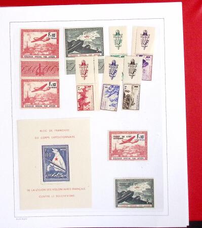 1900-59 Collection complète avec tous les timbres