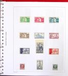 1900-59 Collection complète avec tous les timbres