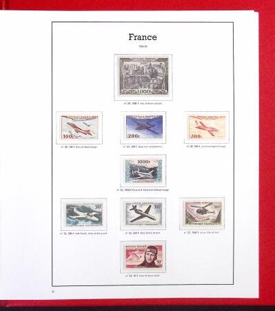 1900-59 Collection complète avec tous les timbres