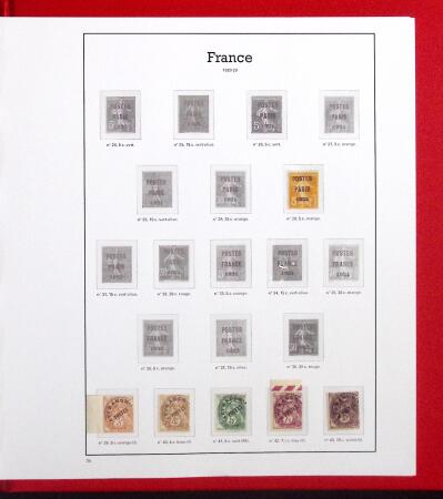 1900-59 Collection complète avec tous les timbres