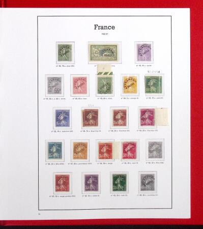1900-59 Collection complète avec tous les timbres