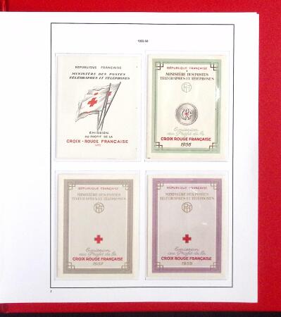 1900-59 Collection complète avec tous les timbres