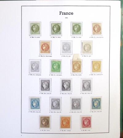 1849-1959 Collection de neufs très avancée dont de