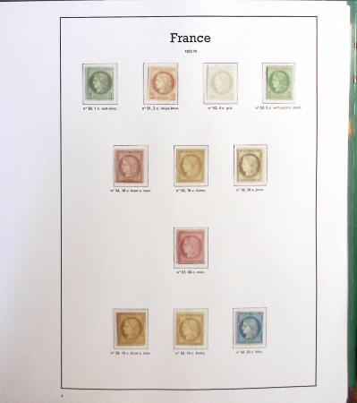 1849-1959 Collection de neufs très avancée dont de