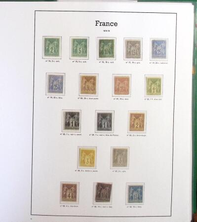 1849-1959 Collection de neufs très avancée dont de