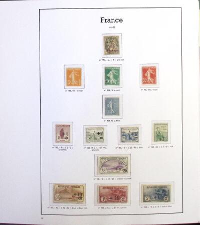 1849-1959 Collection de neufs très avancée dont de