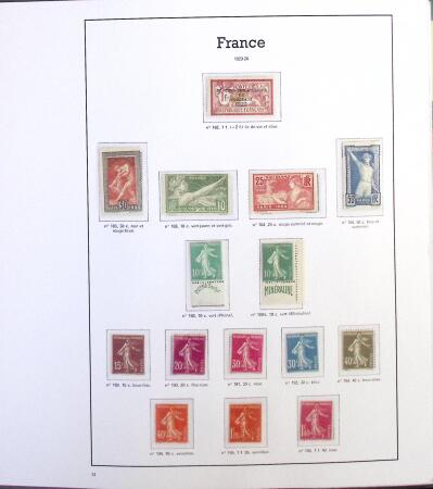 1849-1959 Collection de neufs très avancée dont de